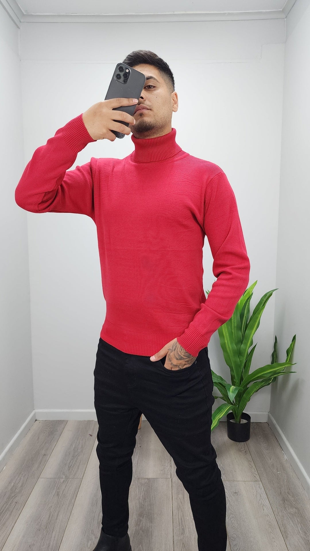 Sweater 198 Rojo - S - ibstore