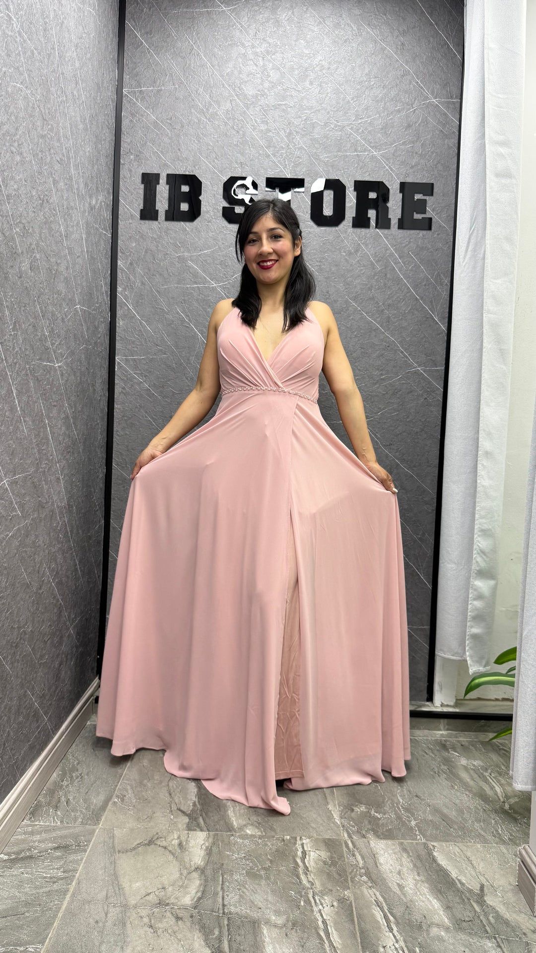 Vestido Antonieta rosado ibstore