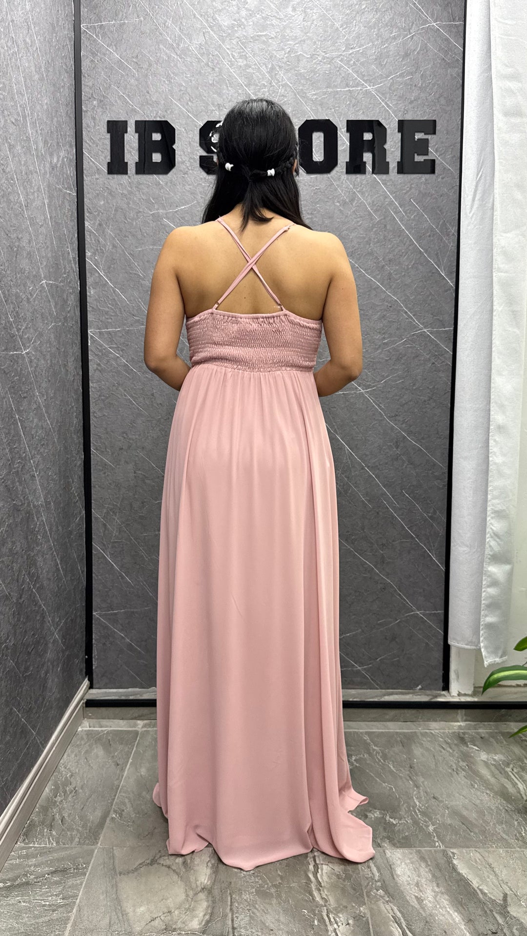 Vestido Antonieta rosado ibstore