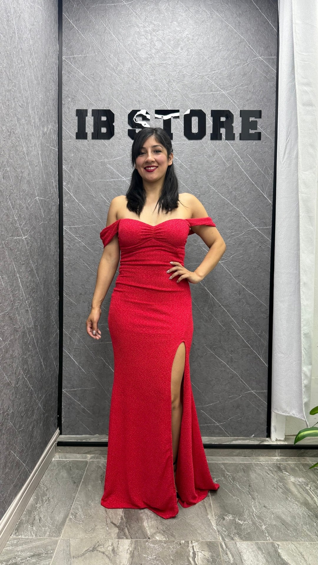 Vestido Diana rojo ibstore