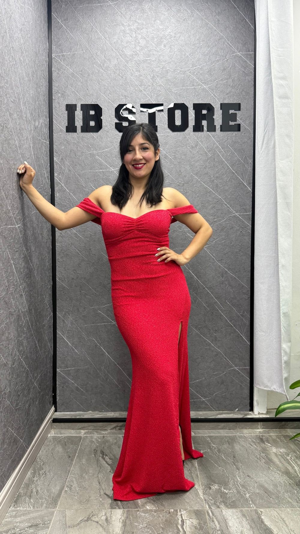 Vestido Diana rojo ibstore