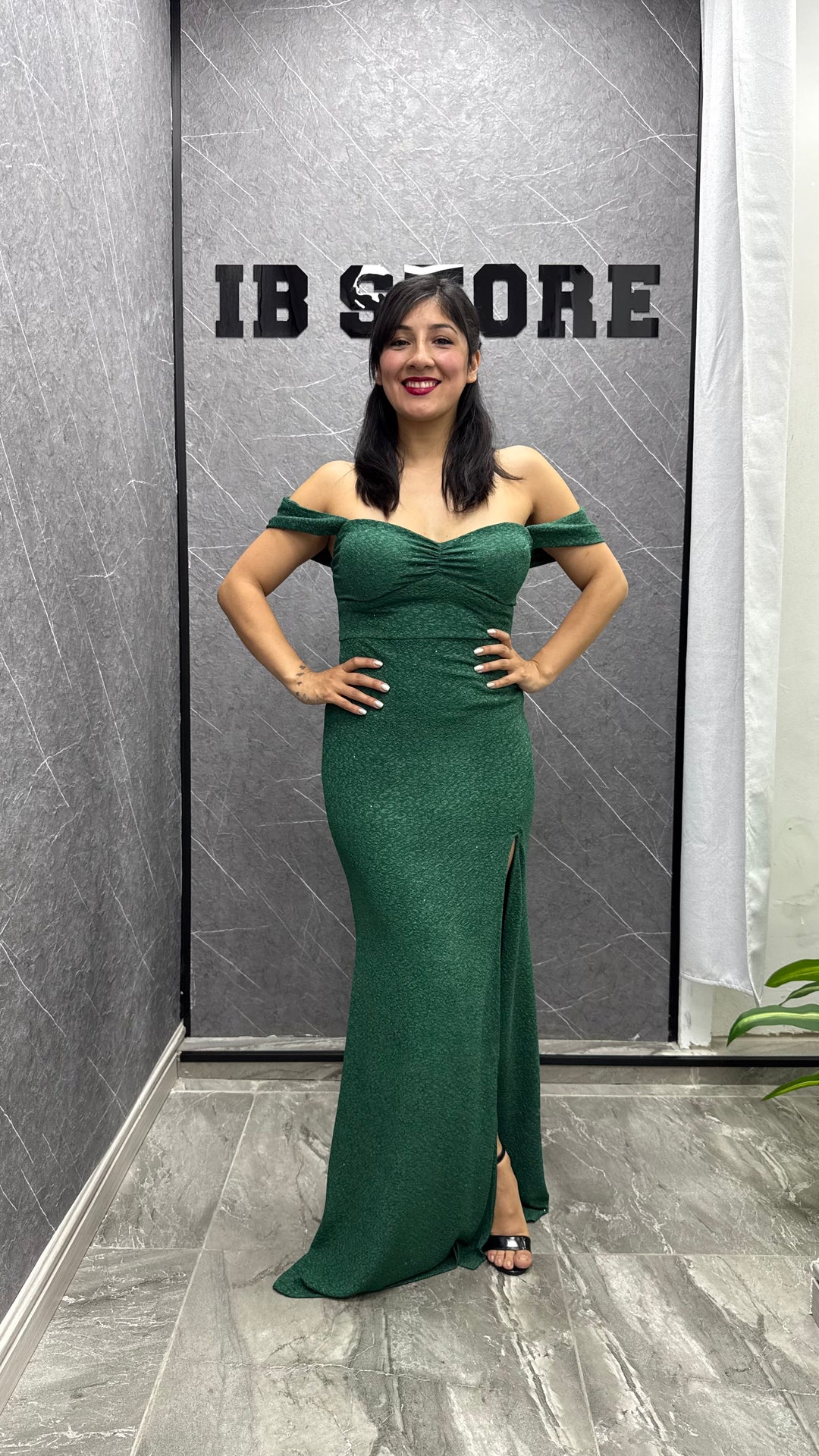 Vestido Diana verde ibstore