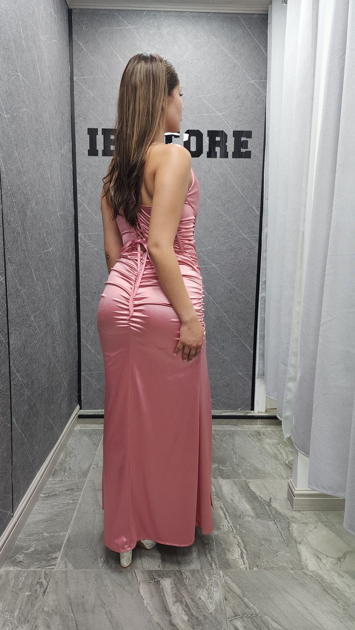 Vestido de gala Zafiro rosado ibstore