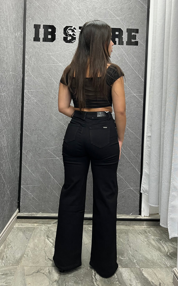 Wide leg brillo Negro 75-4 ibstore
