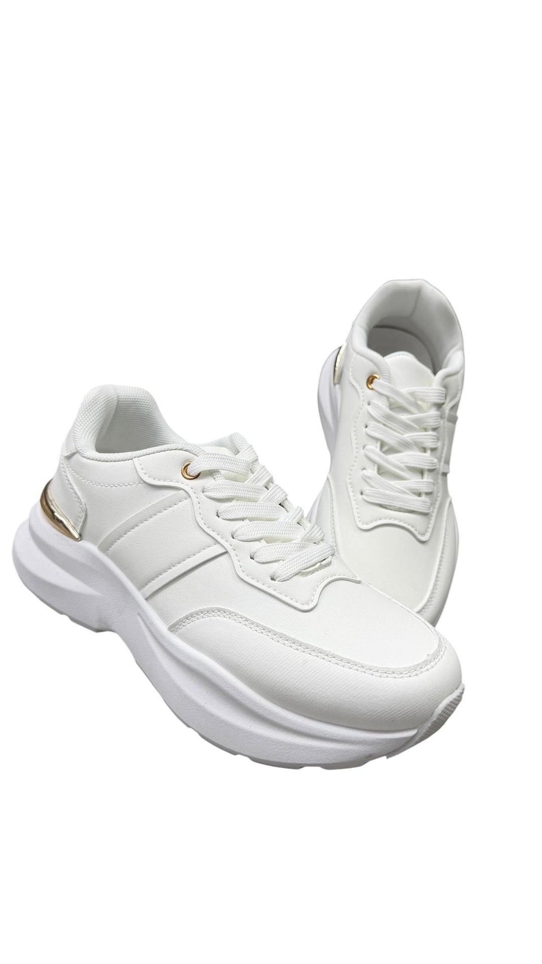 Zapatillas White and Gold 687 ibstore