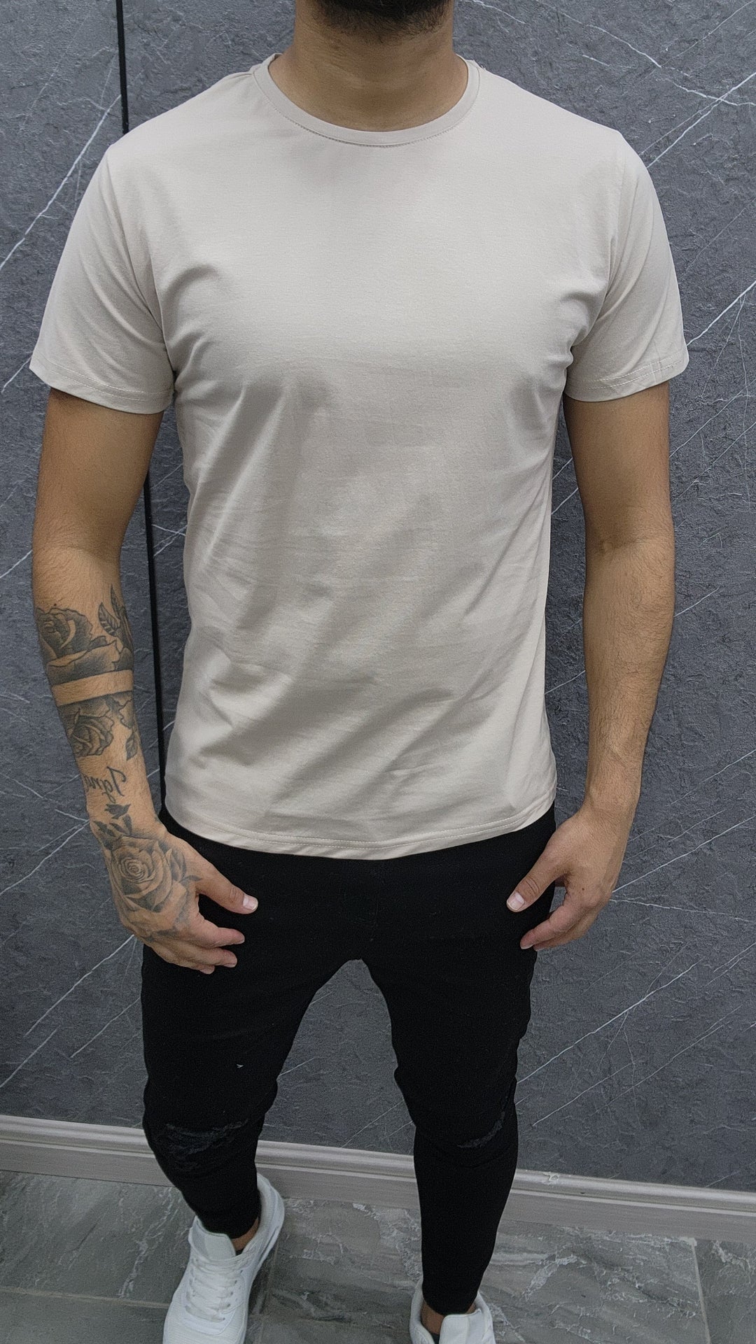 Polera Beige