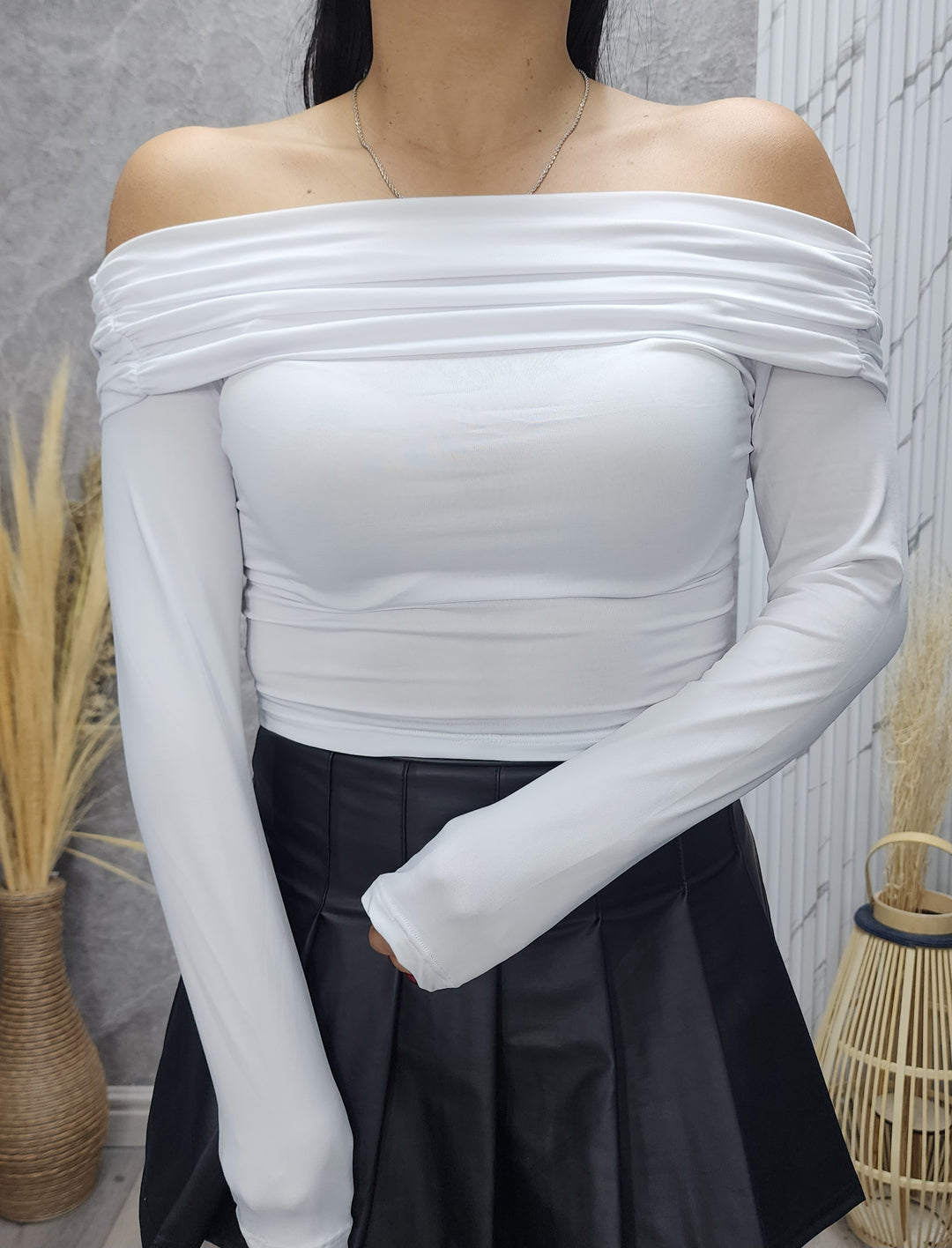Polera Rocío blanca - Standar - ibstore