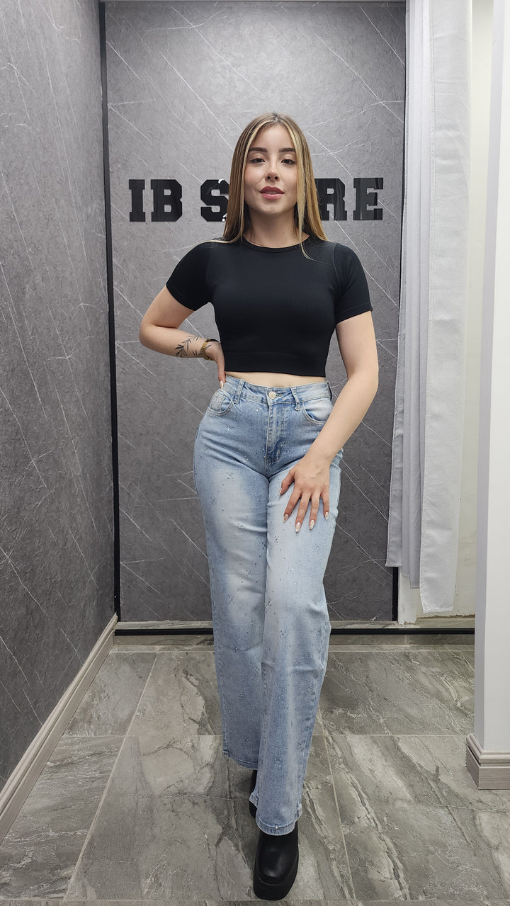 Jeans brillante GlamFit