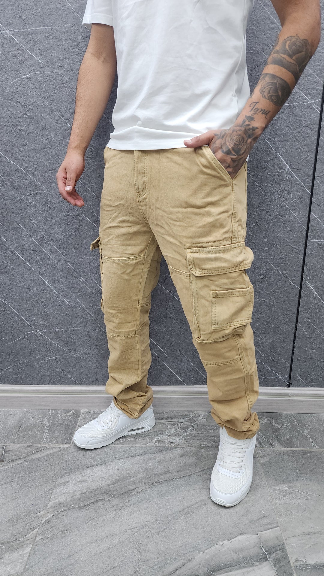 Jeans cargo 706