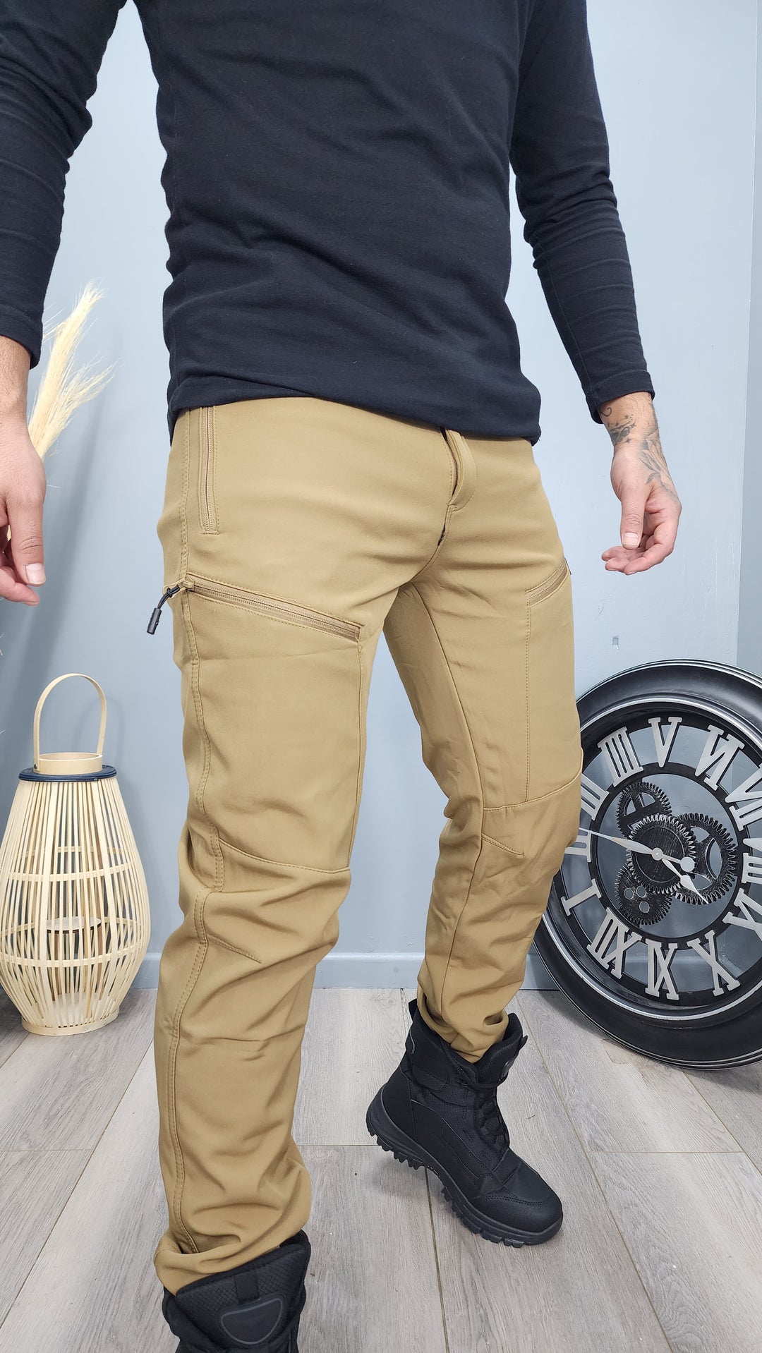 Softshell liso 024 beige