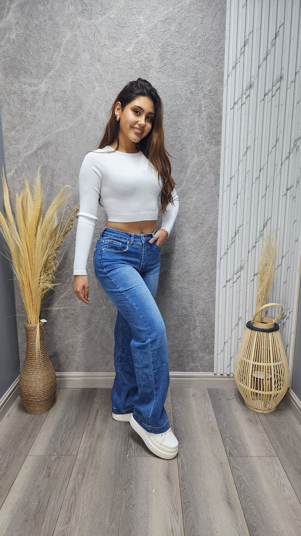 Jeans Palazzo Lyanna (40-1) - 36 - ibstore