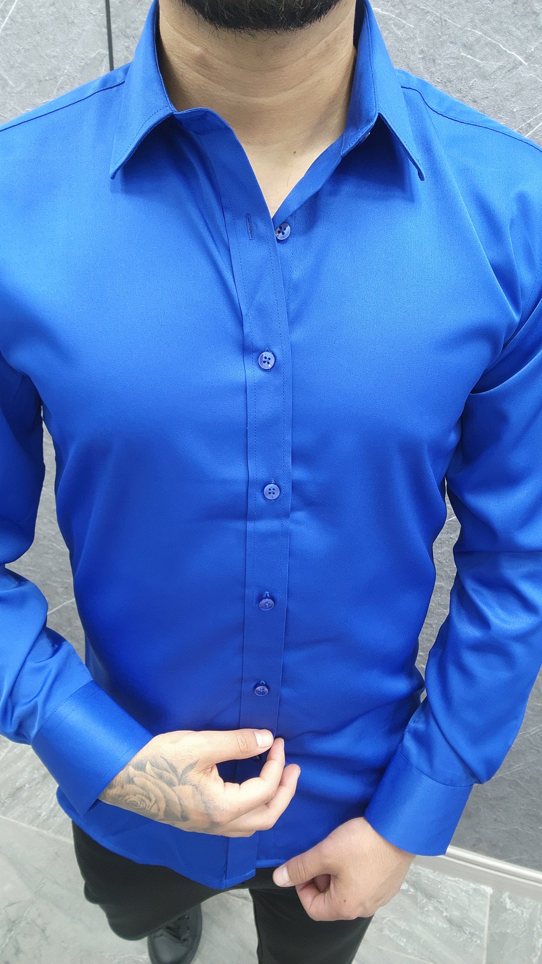 Camisa Satín