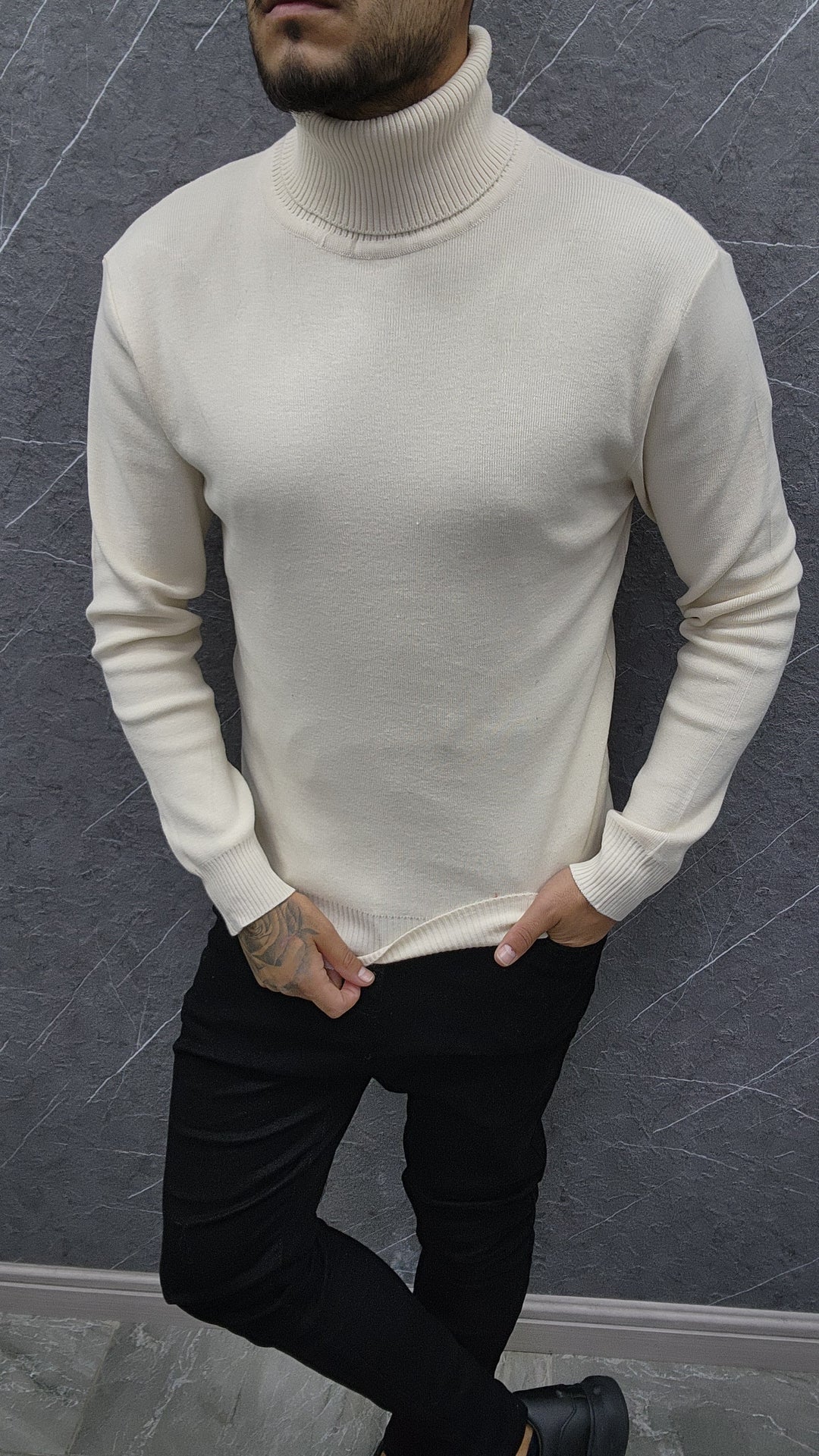 Sweater 198 Crema