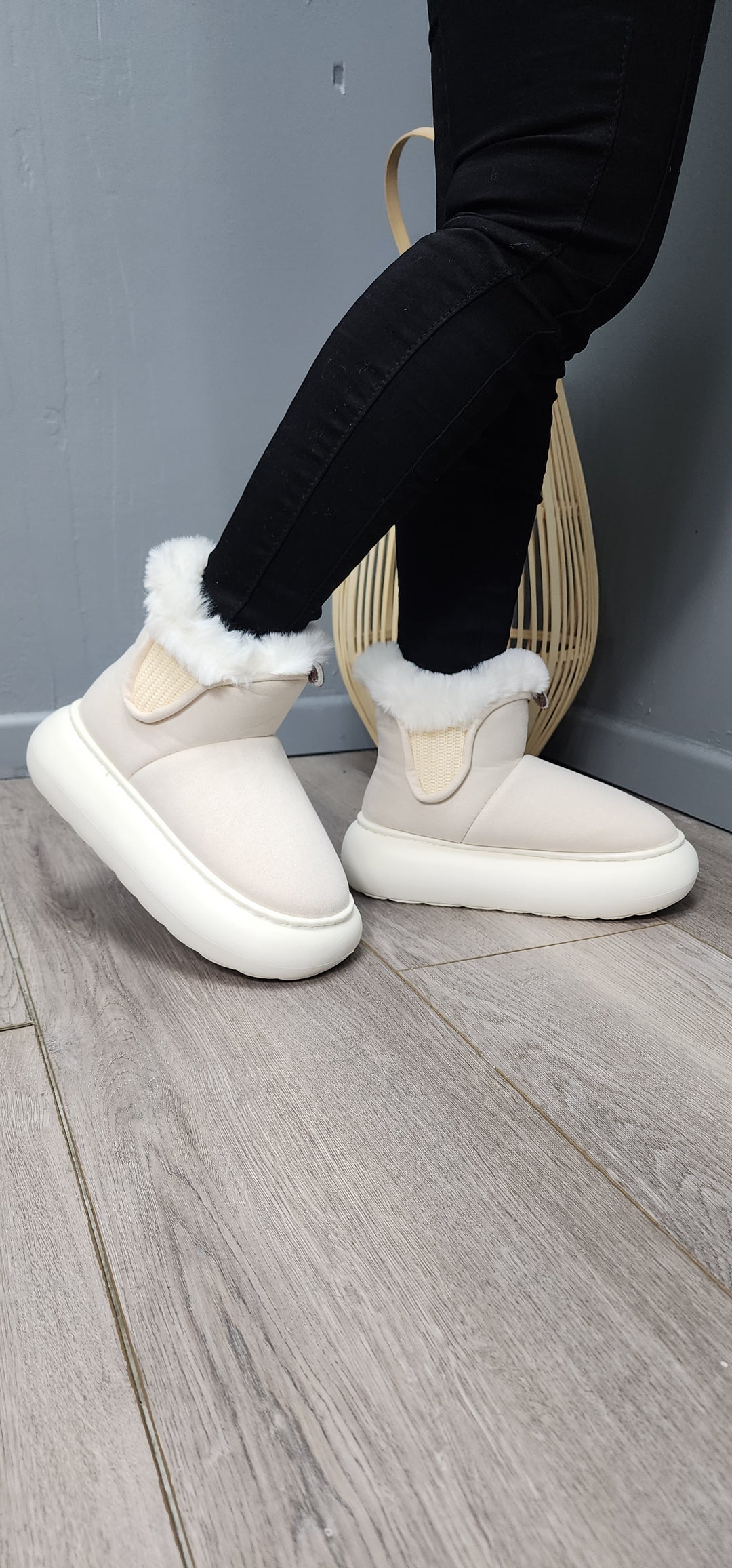 Pantuflas chichi beige - 36/37 - ibstore