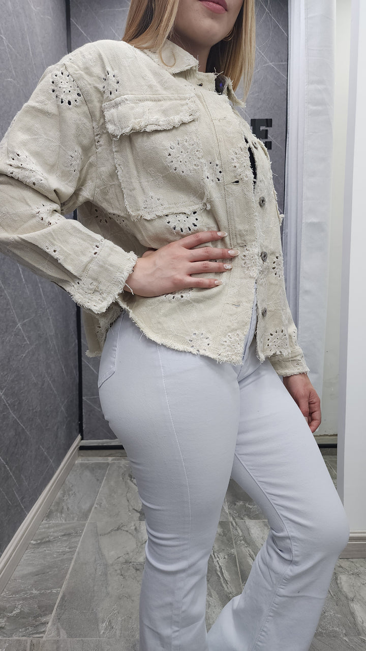 Chaqueta Bordada Siena Bg
