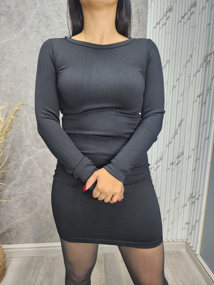 Vestido Rib N - Standar - ibstore