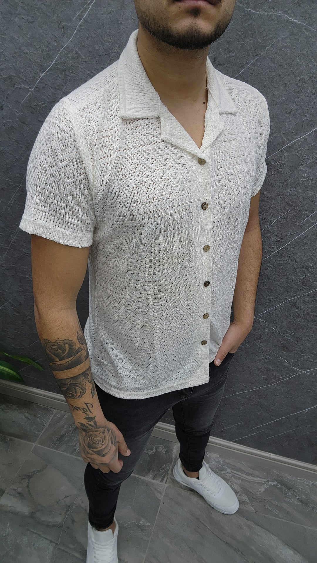 Camisa Beige 169