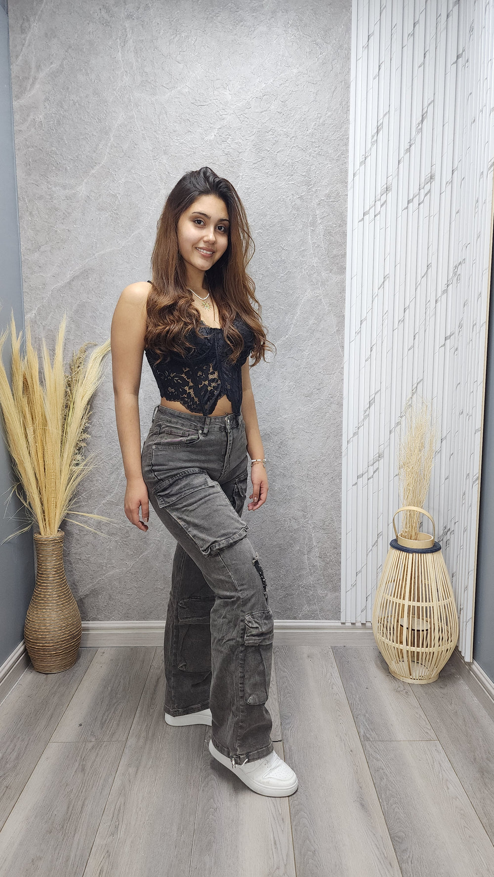 Jeans Cargo Clara (130) - 34 - ibstore