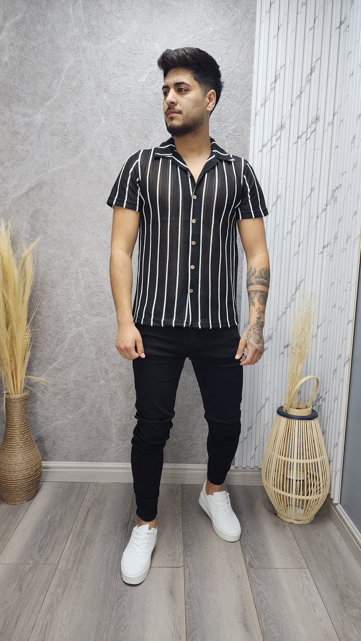 Camisa Lenon Negra (170)