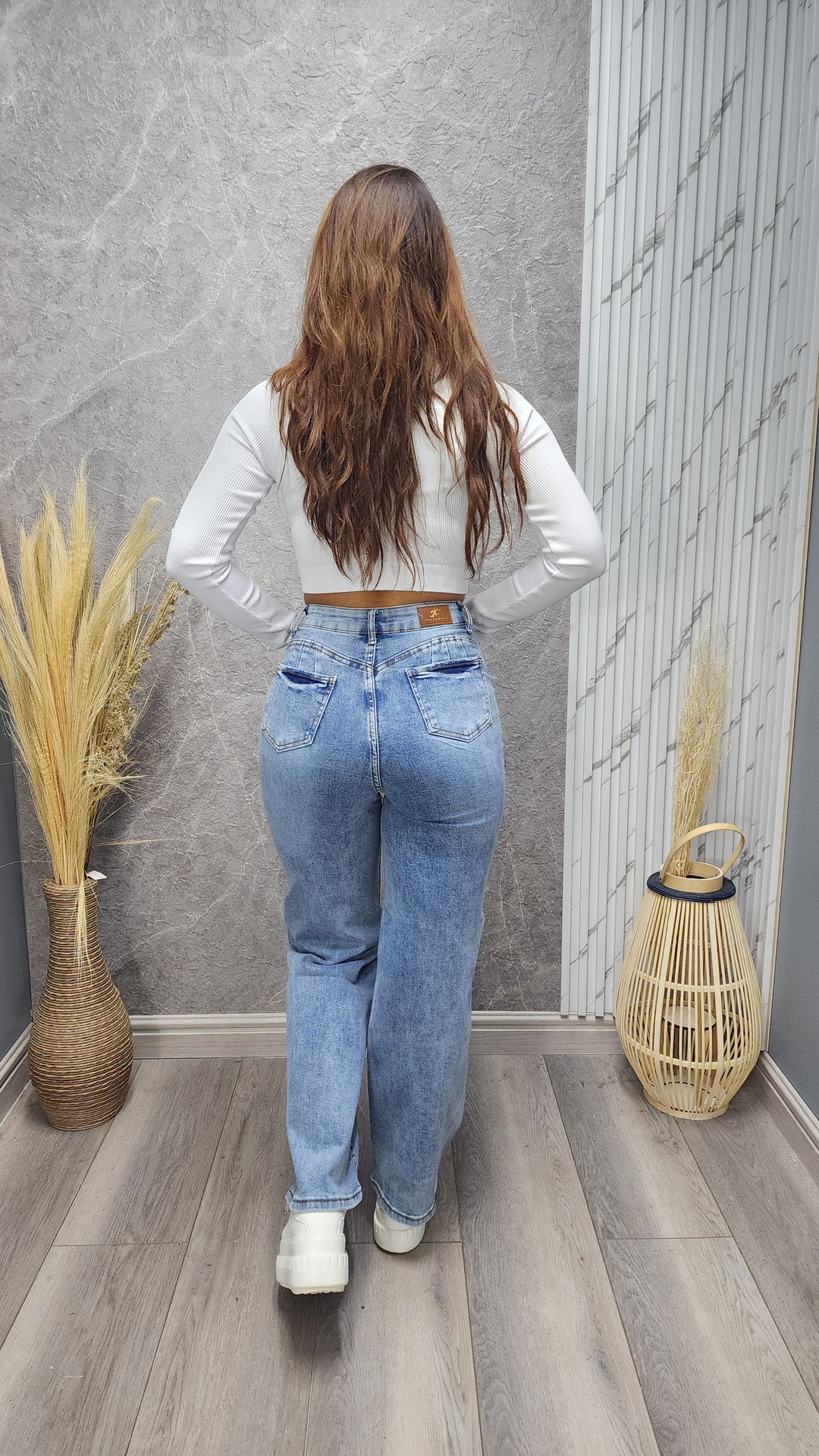 Jeans Wide Leg Camila (004) - 36 - ibstore