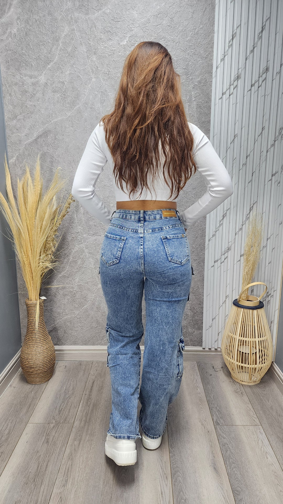 Jeans cargo Letty (617) - 34 - ibstore