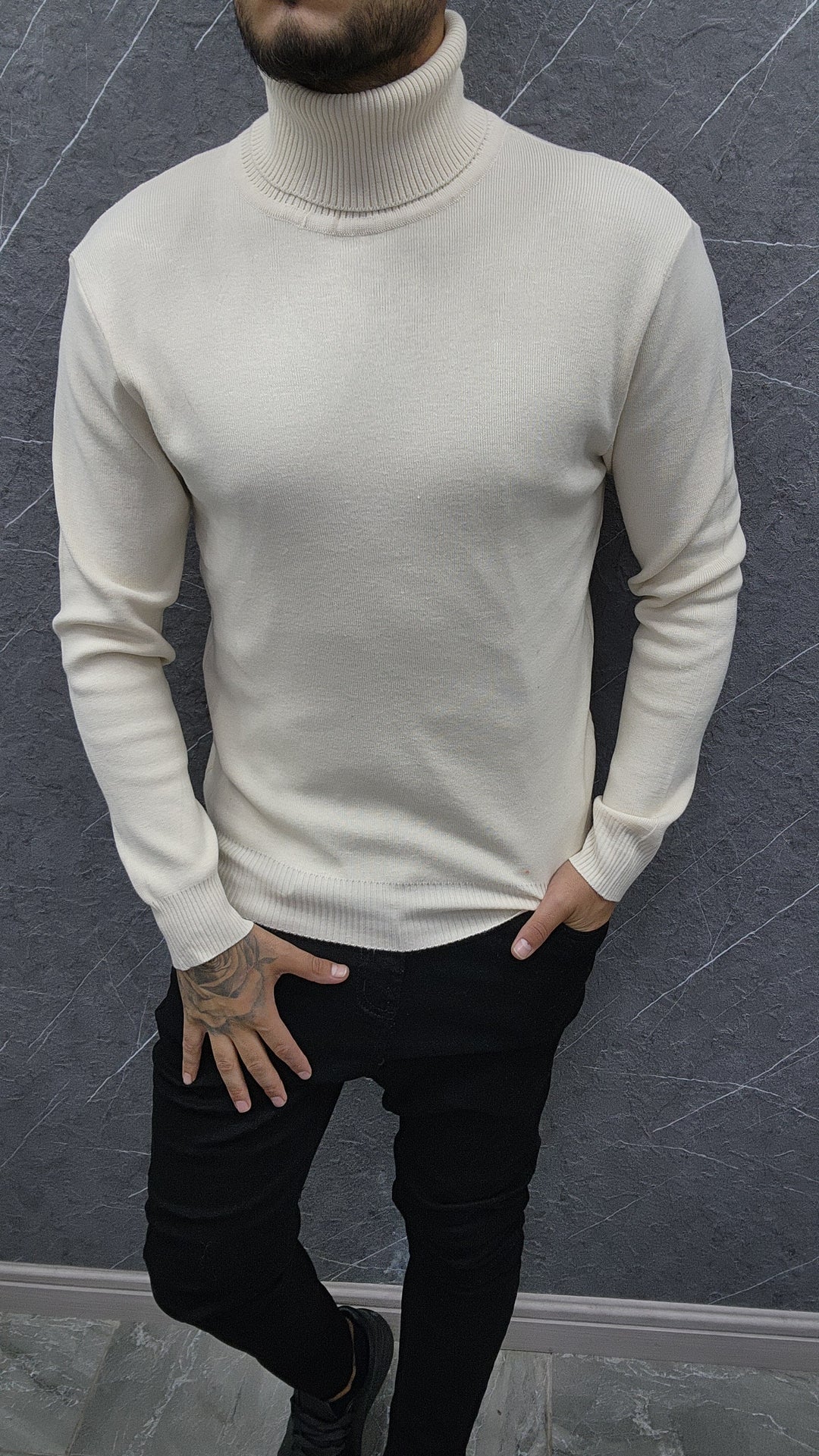 Sweater 198 Crema
