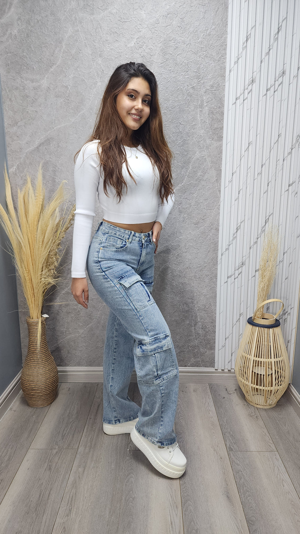 Jeans Cargo Orianna(604) - 36 - ibstore