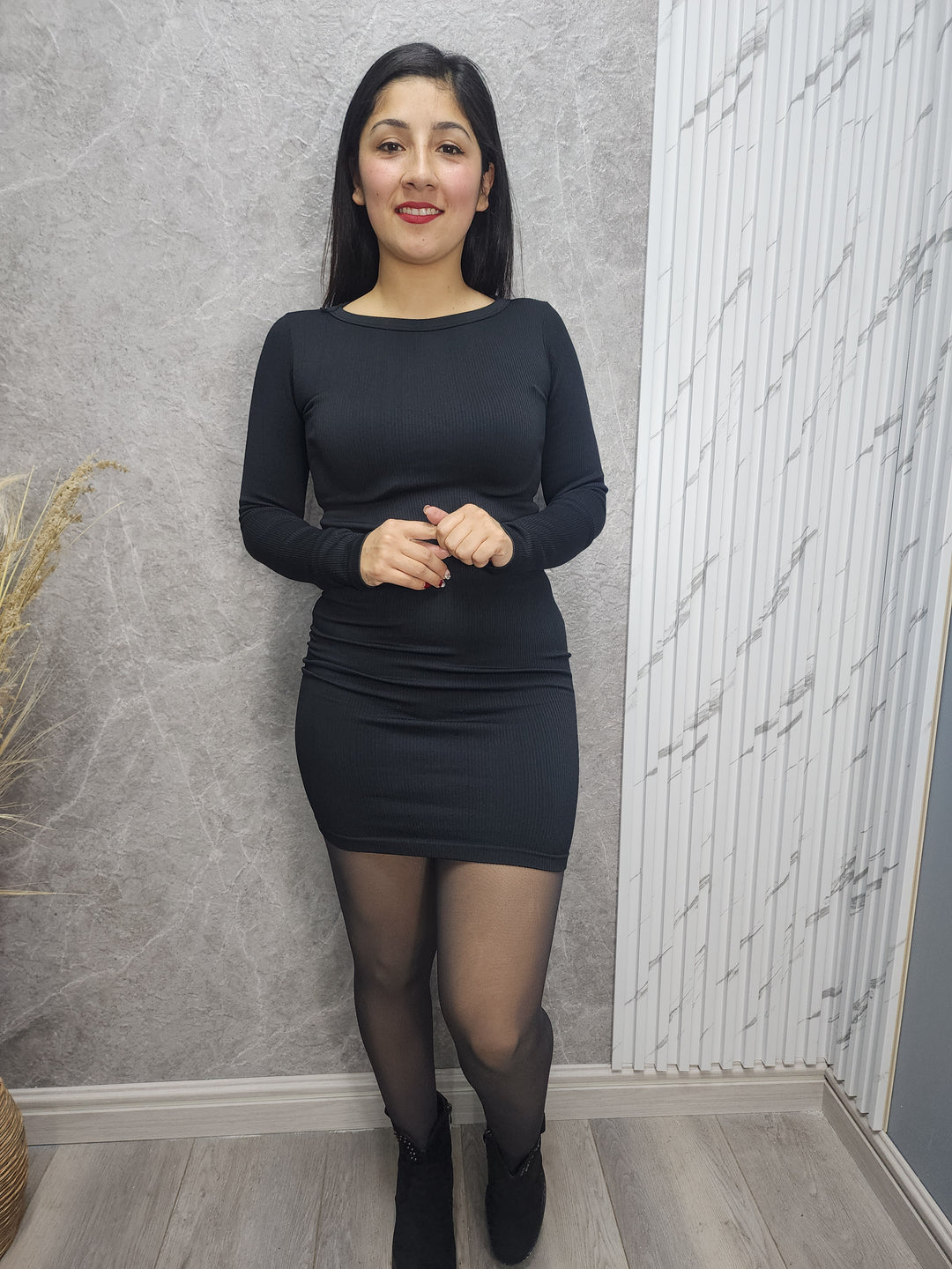 Vestido Rib N - Standar - ibstore