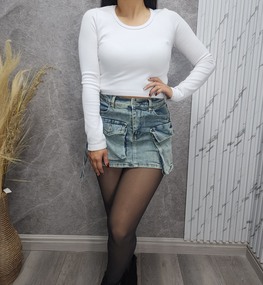 Falda short Yuli - S - ibstore