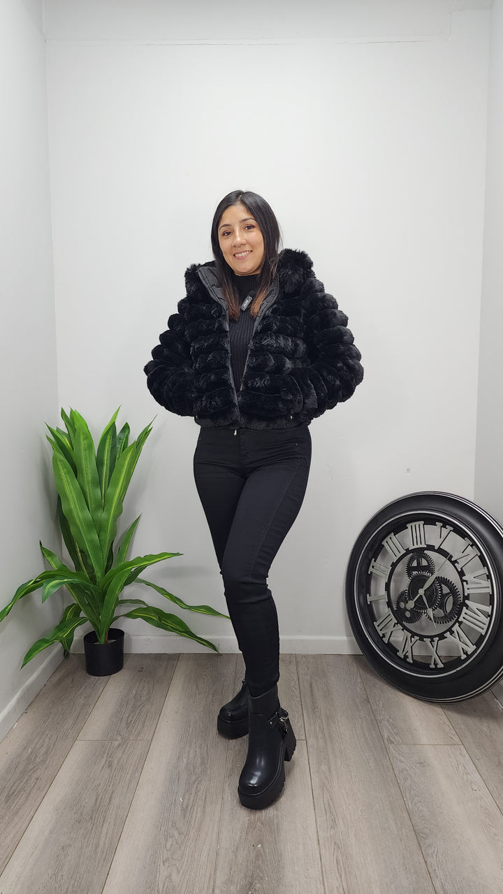 Teddy Reversible Black