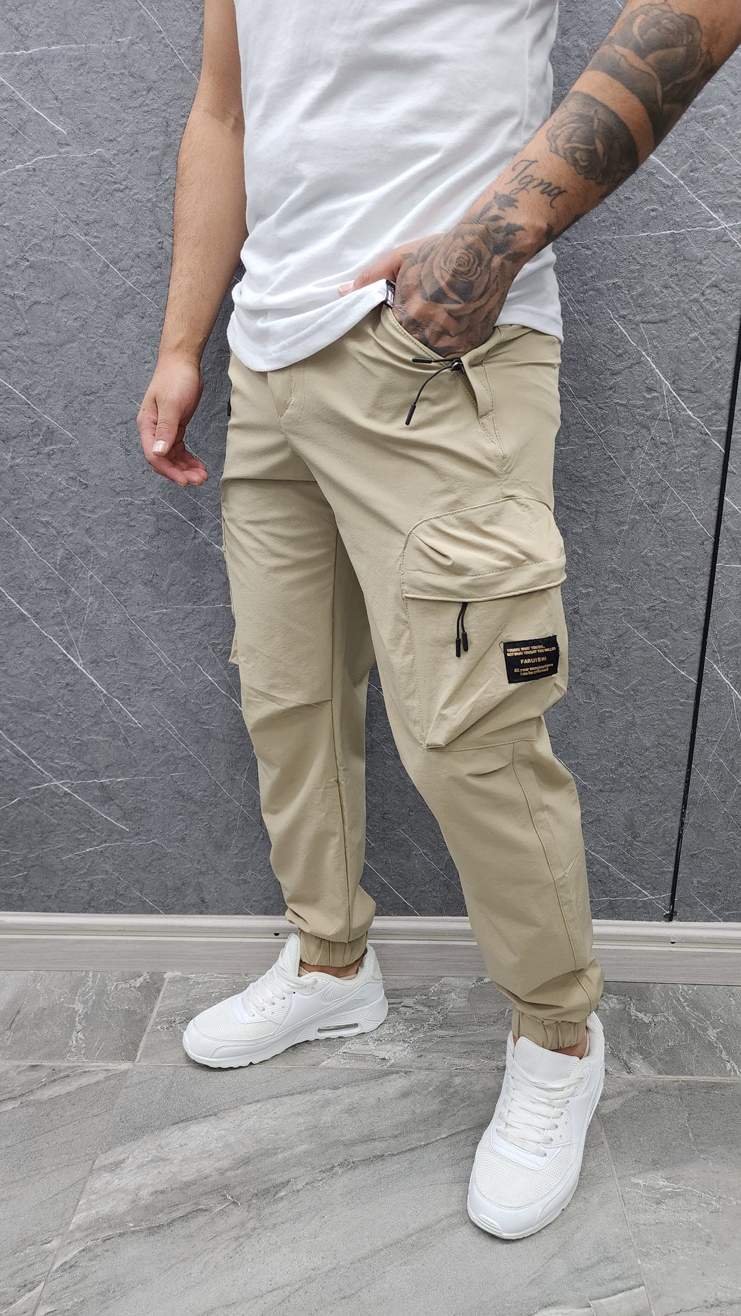 Jogger Fuldry crema