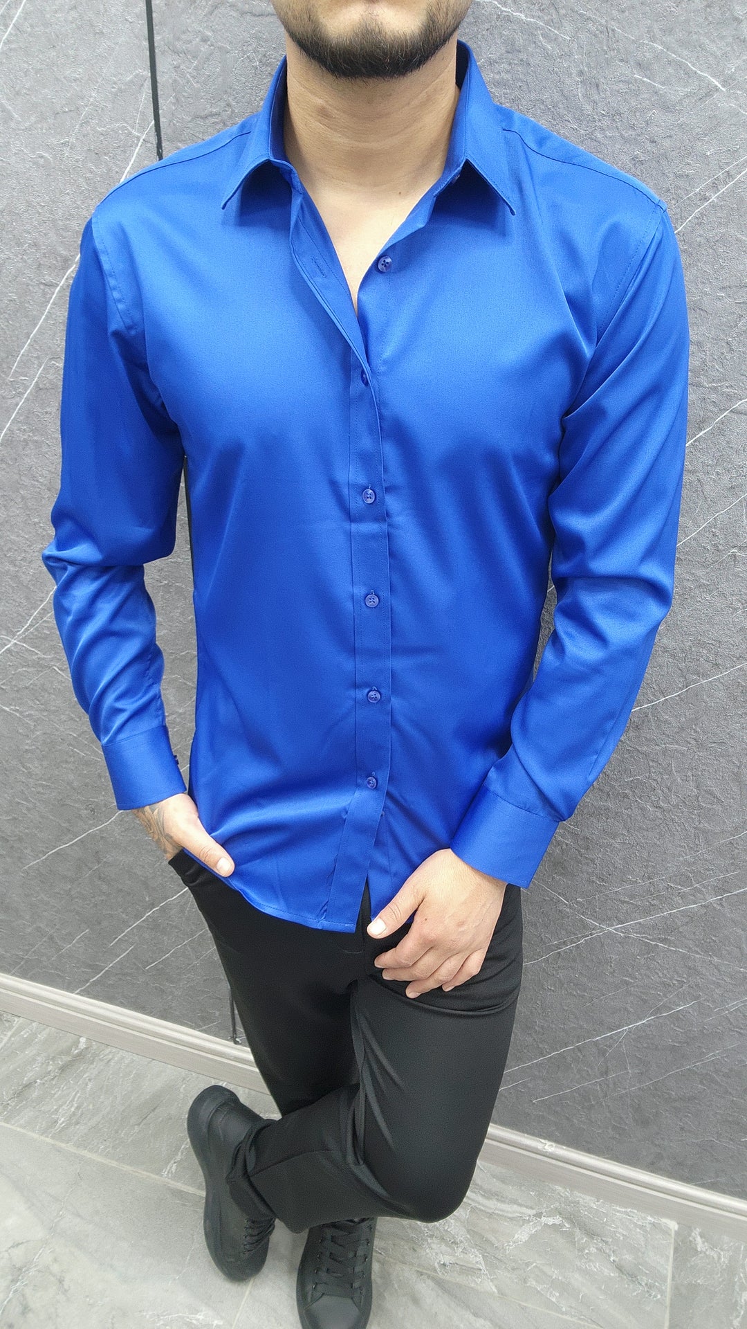 Camisa Satín