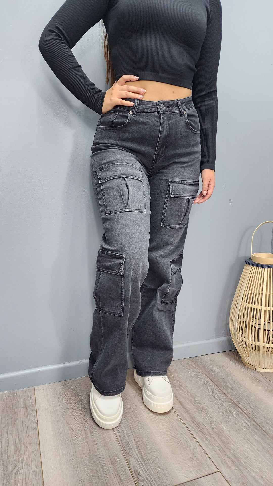 Jeans Cargo Praga - 34 - ibstore