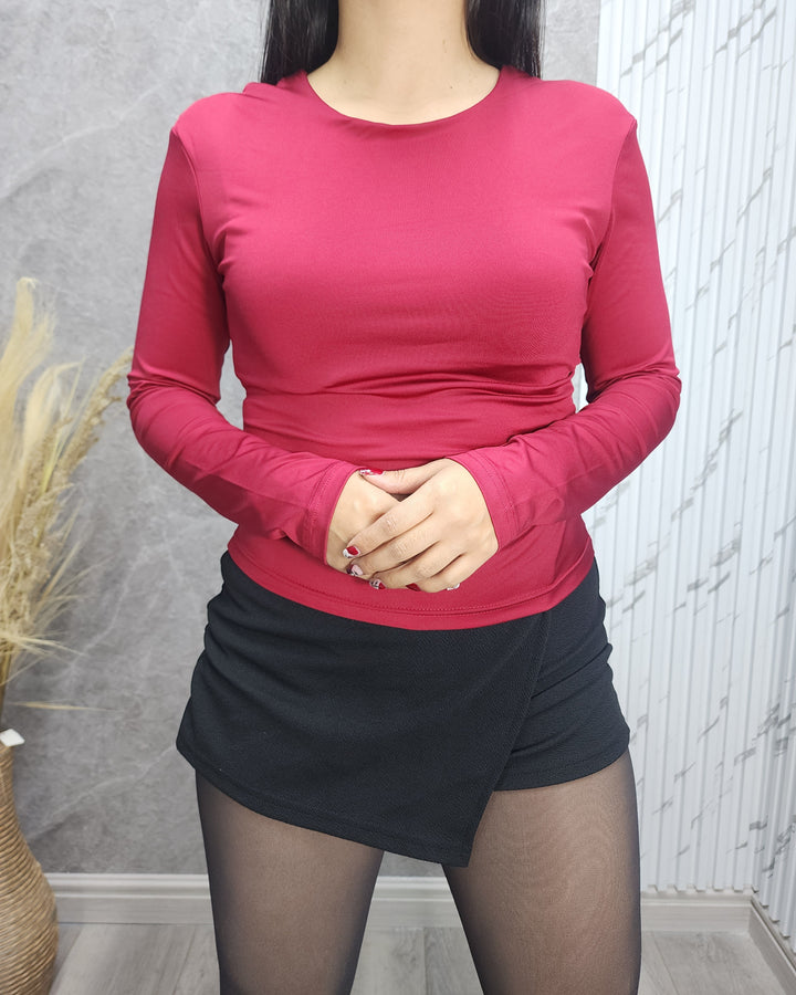 Polera Fran Burdeo - S/M - ibstore