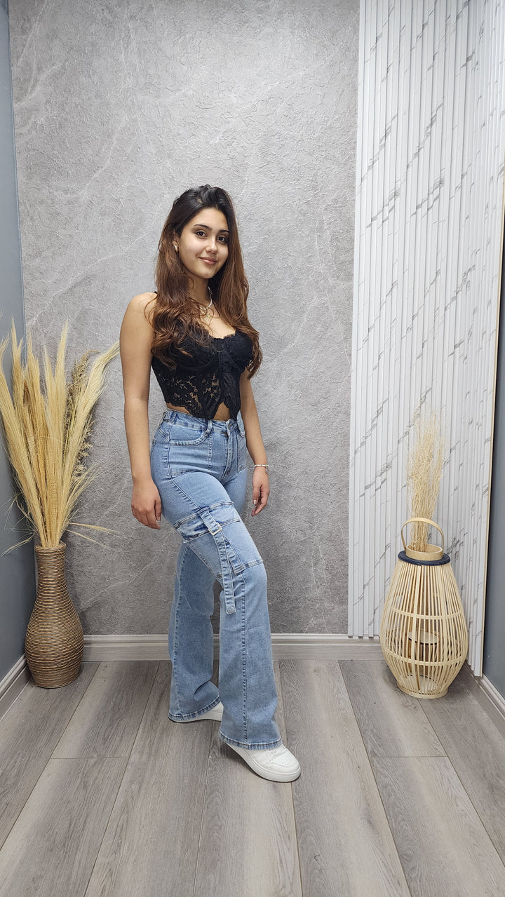 Jeans Cargo Noa 505-1 - 36 - ibstore