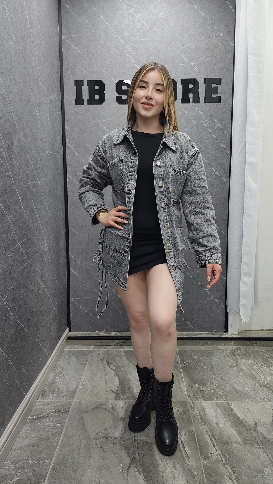 Chaqueta Denim prelavada G