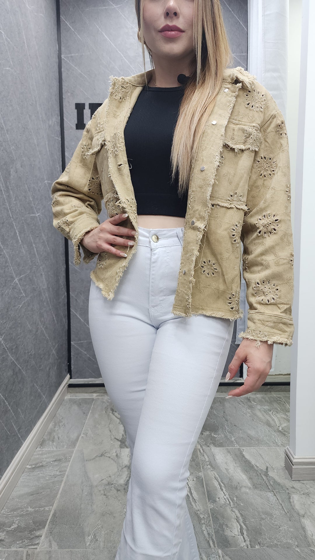 Chaqueta Bordada Siena C