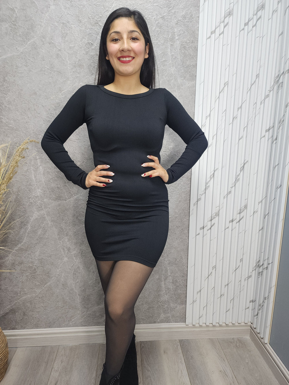 Vestido Rib N - Standar - ibstore