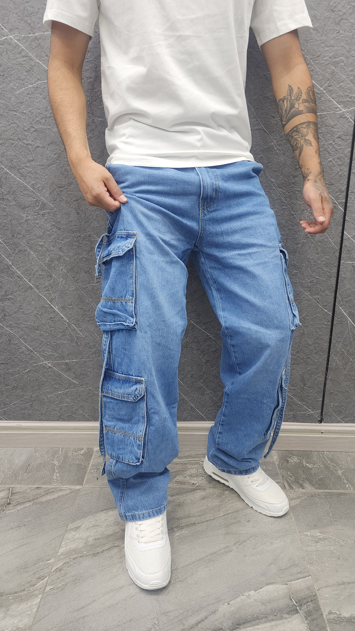 Jeans cargo 1005