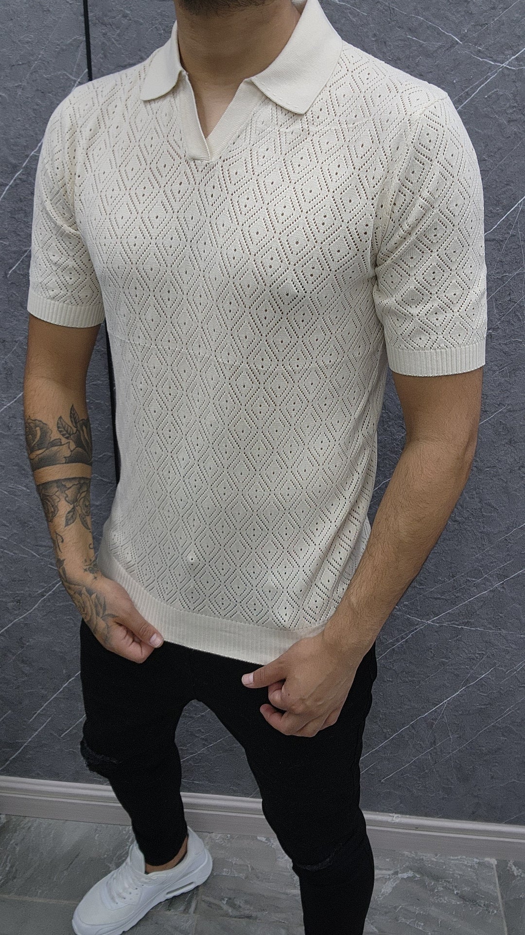 Polera Crema 229