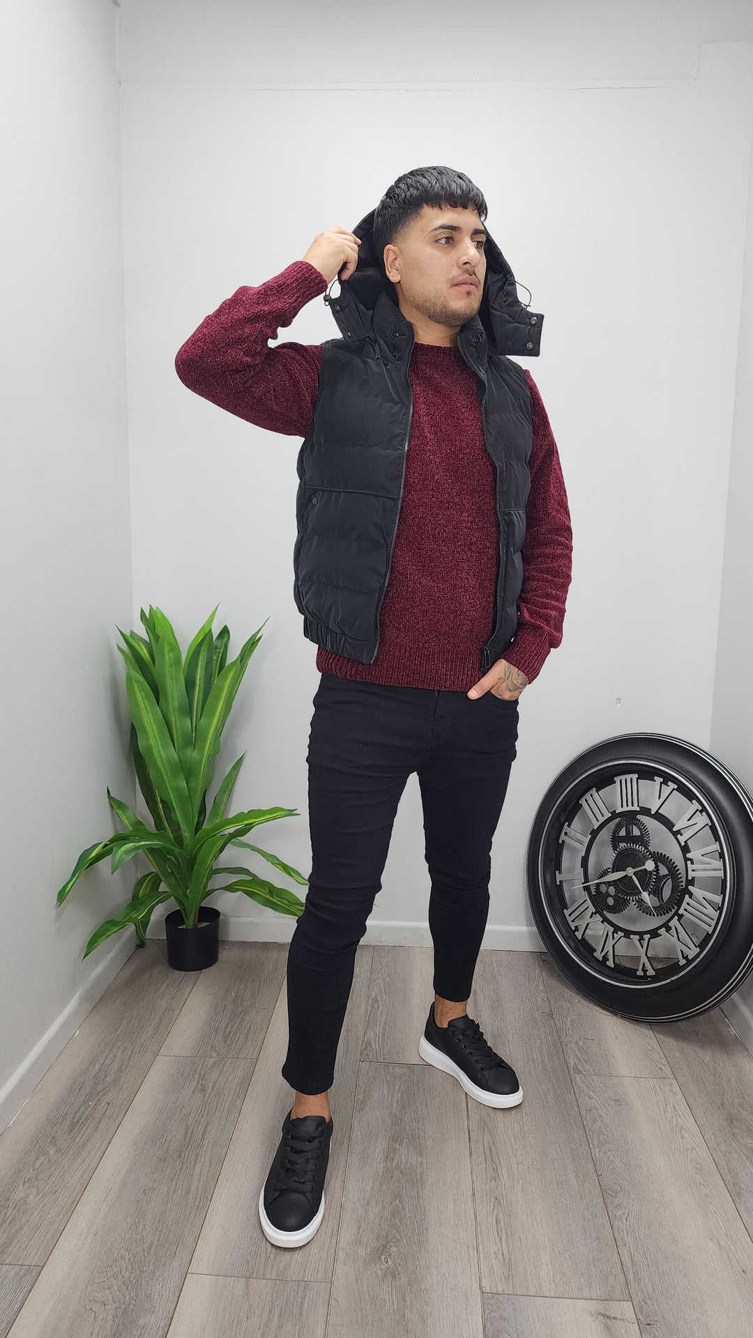 Puffa Gorro Negra