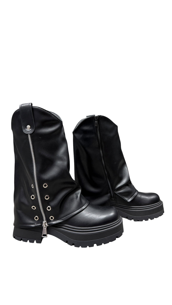 Bota Black Cierre (2685)