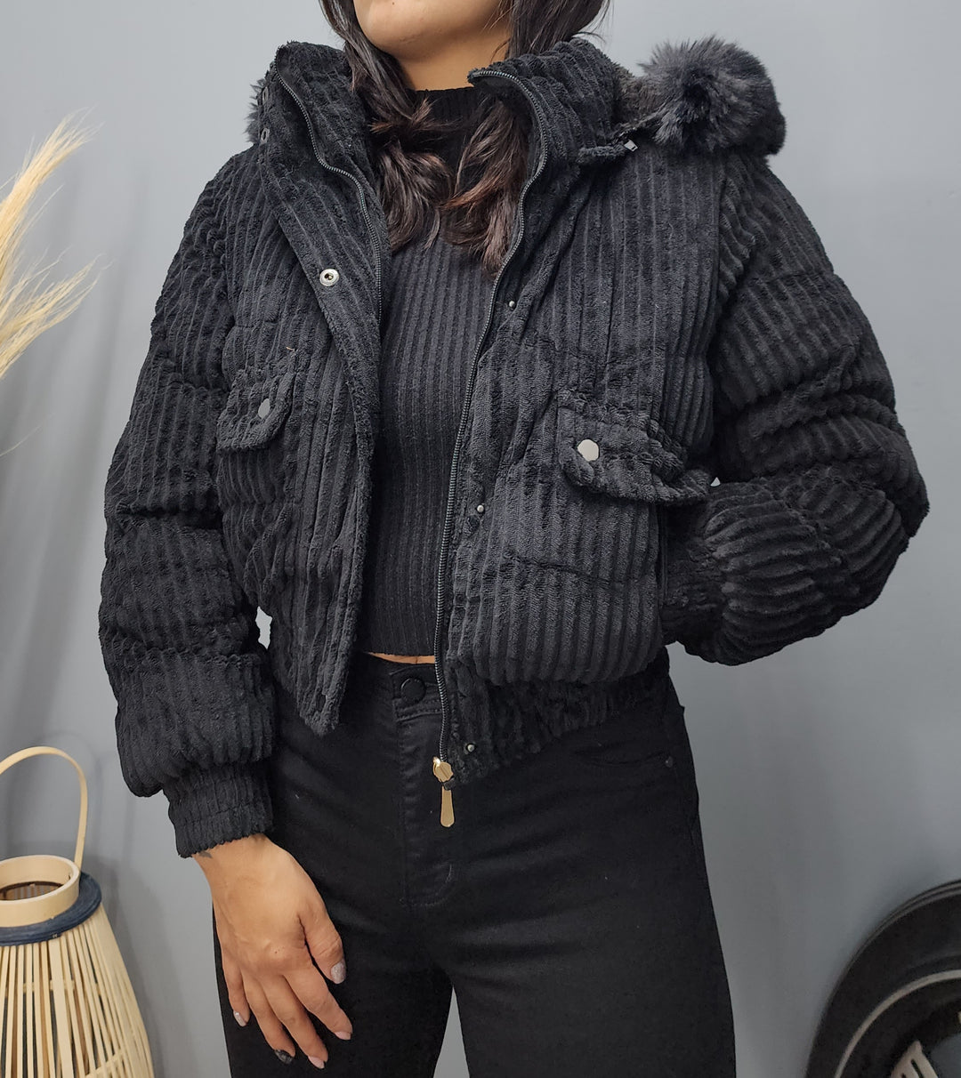 Chaqueta Madrid Negra - S - ibstore