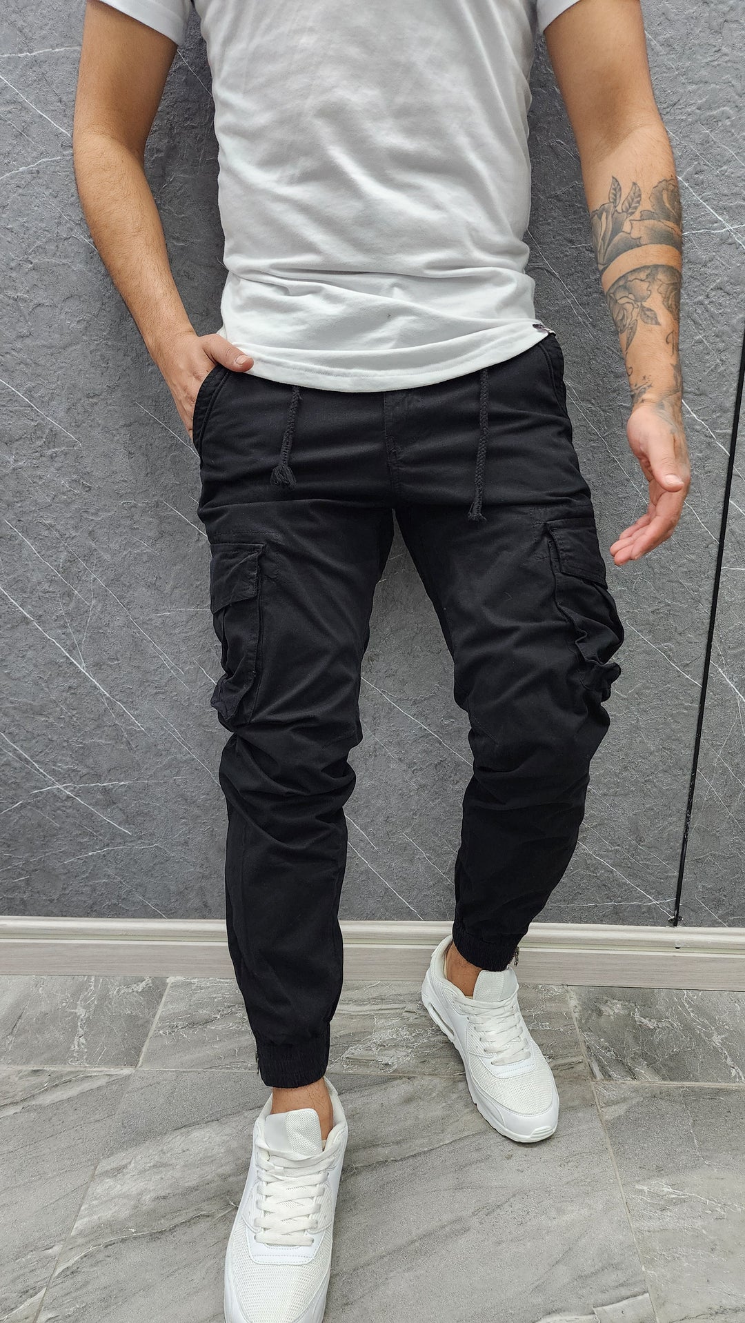 Jogger Fox Negro