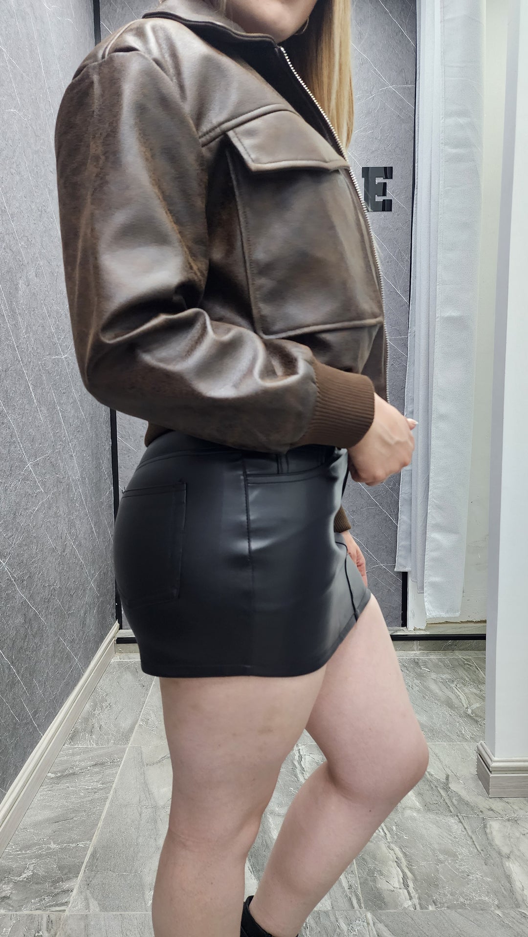 Chaqueta eco cuero Dakota C
