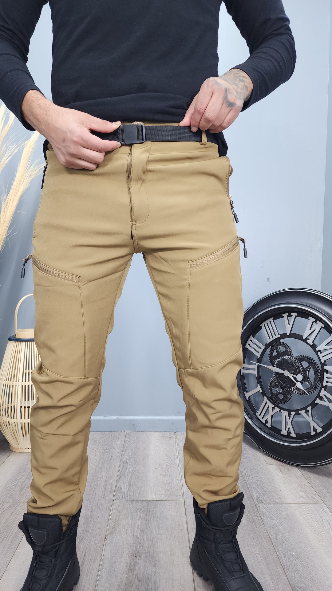 Softshell liso 024 beige