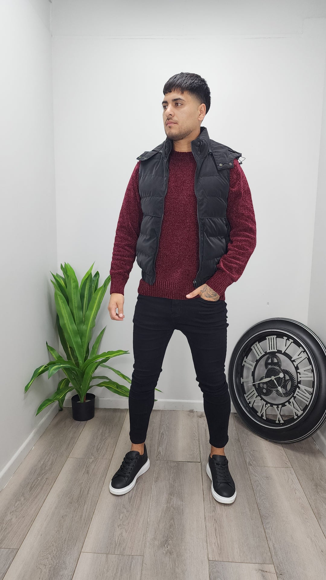 Puffa Gorro Negra