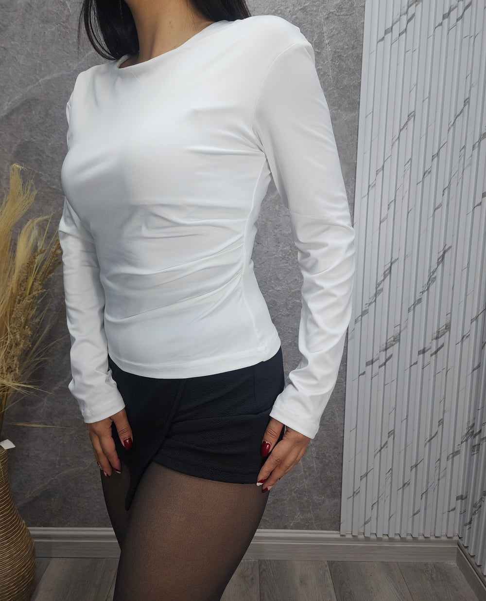 Polera Fran Blanca - L/XL - ibstore