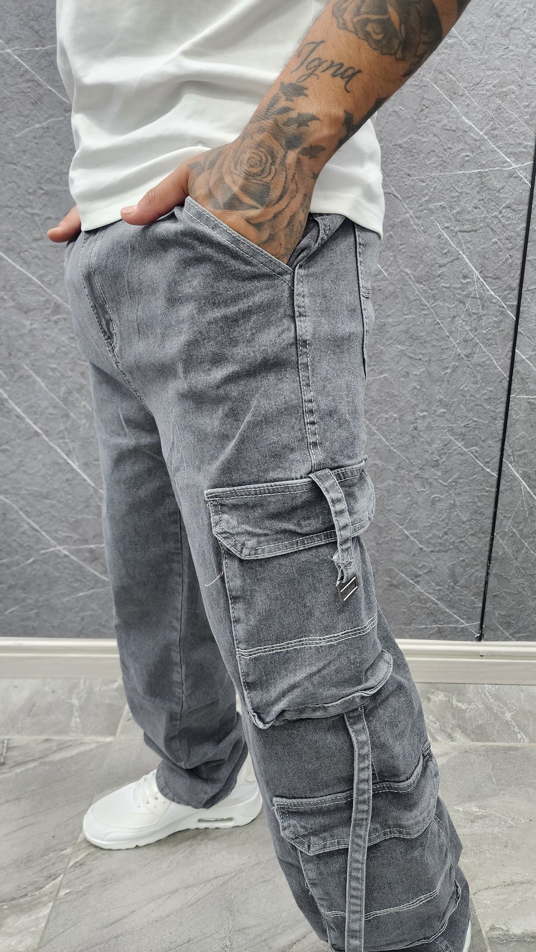 Jeans cargo 302-1