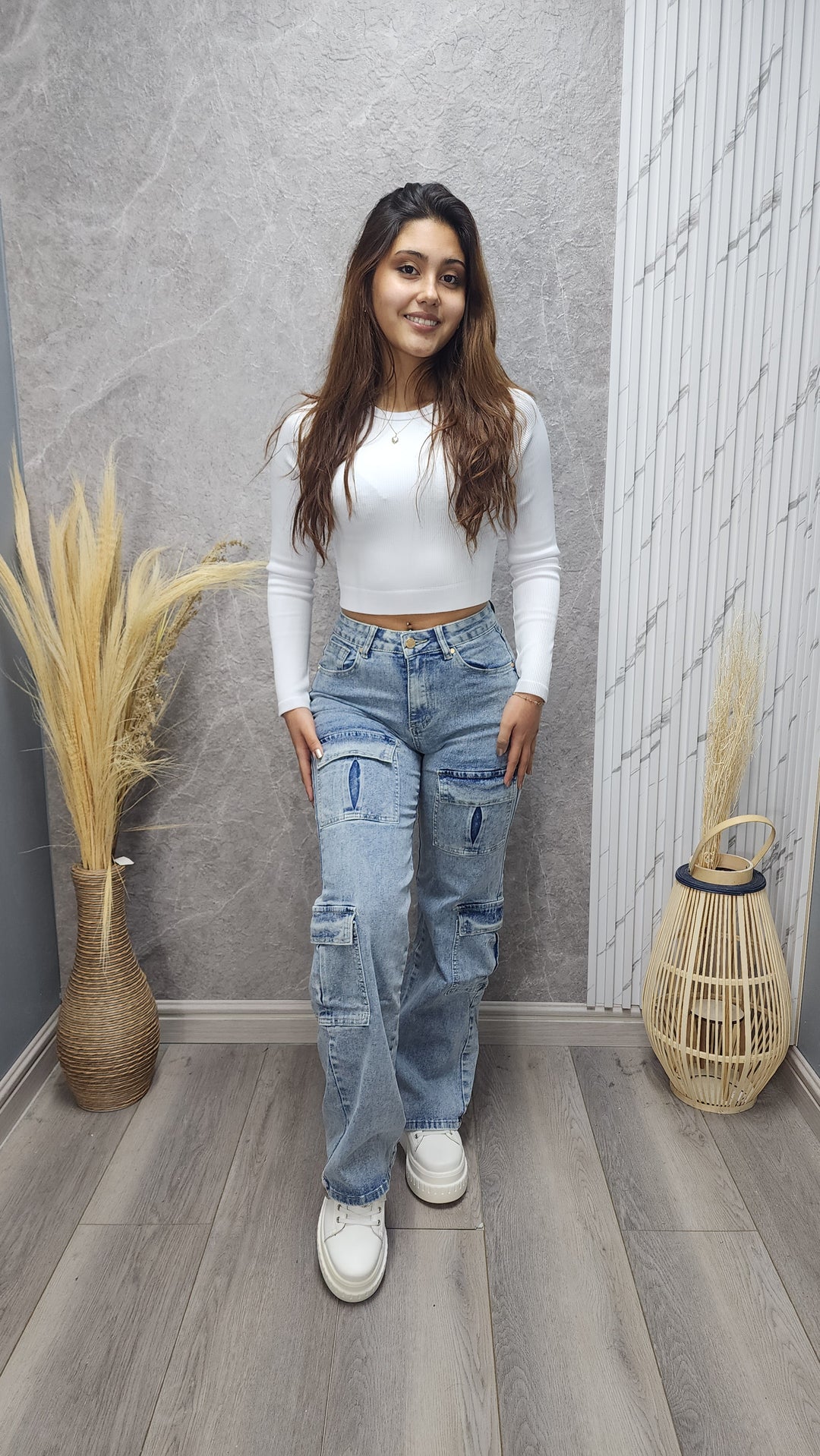 Jeans Cargo Orianna(604) - 36 - ibstore
